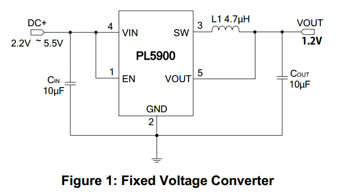 5V/3.3V降壓IC，700MA輸出，短路保護(hù)PL5900