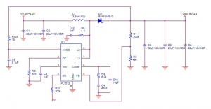 5V升壓8.4V2A，高效率升壓IC，可調限流