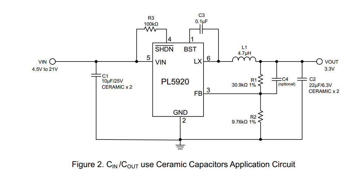 9V,12V輸入，轉5V,3.3V,3V輸出，1.5A電流降壓IC-PL5920