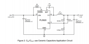 9V,12V輸入，轉(zhuǎn)5V,3.3V,3V輸出，1.5A電流降壓IC-PL5920