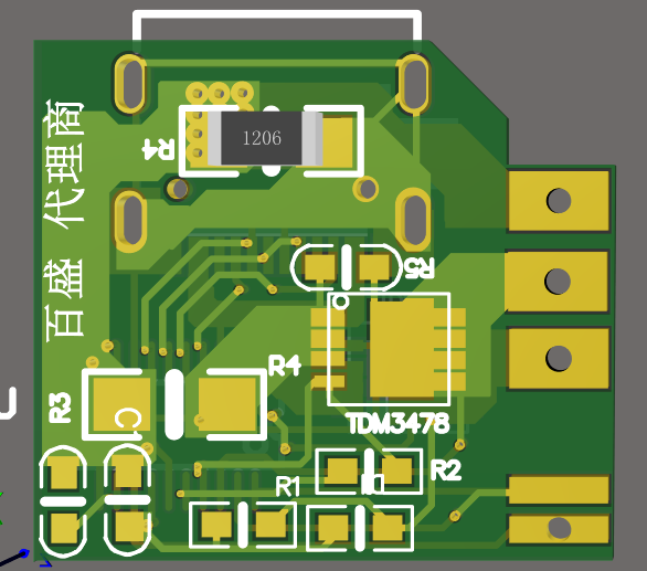 FP6606AC小板反面 CPC20 FP6606C,FP6606AC小板PCB文件下載