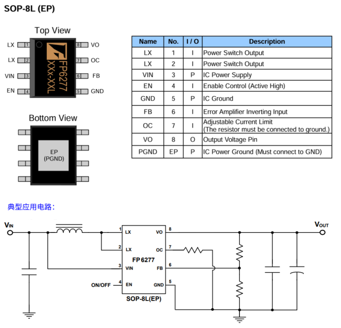 FP6277、FP6296、FP6298等升壓芯片的差異化詳解